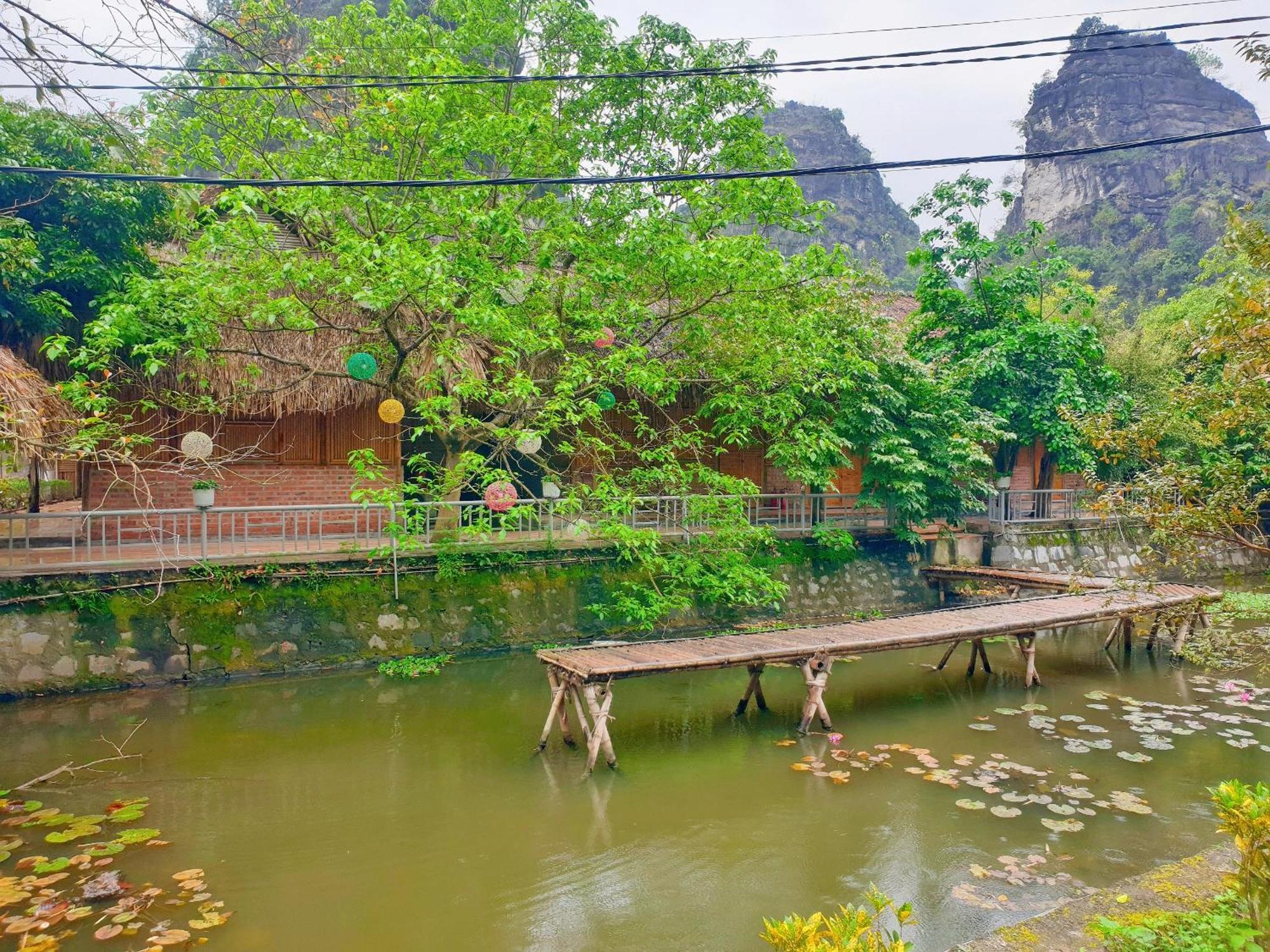 Quoc Khanh Bamboo Homestay Ninh Binh Exterior photo