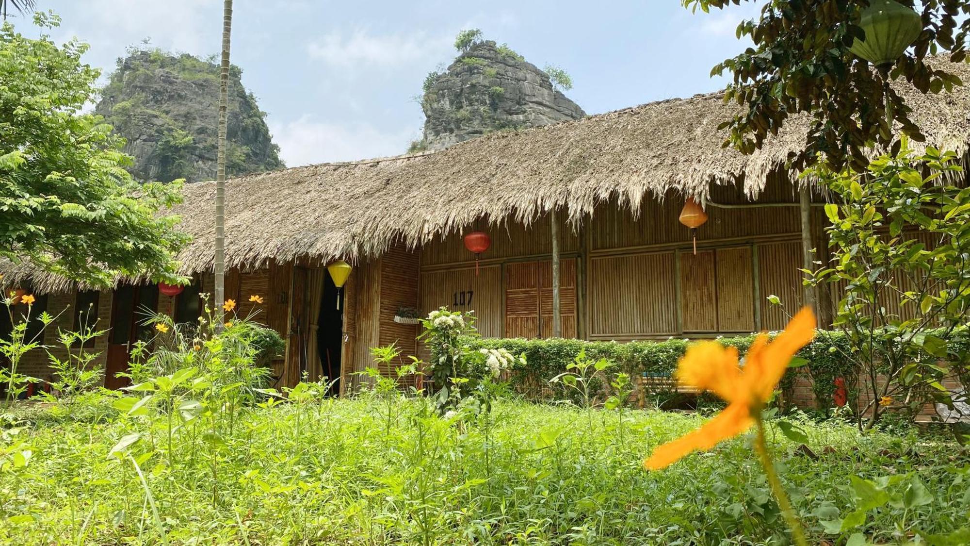 Quoc Khanh Bamboo Homestay Ninh Binh Exterior photo